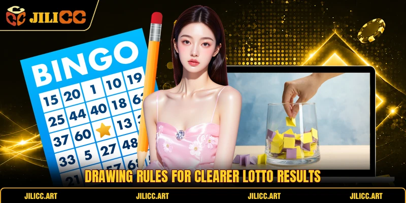 Drawing rules for clearer lotto results