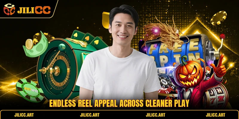 Endless reel appeal across cleaner play
