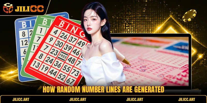 How random number lines are generated