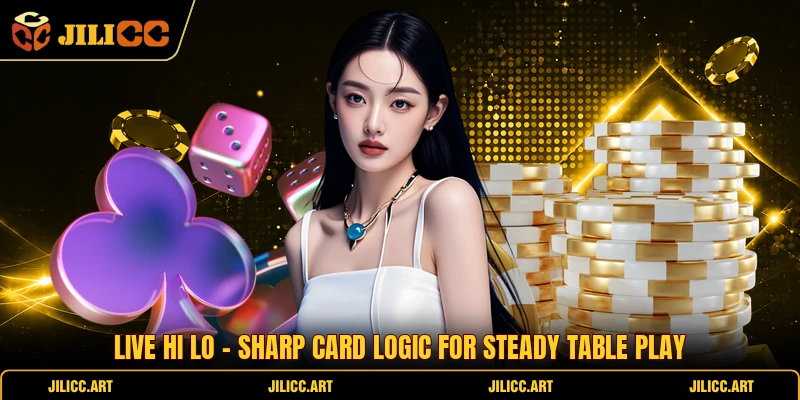 Live Hi Lo - Sharp Card Logic For Steady Table Play