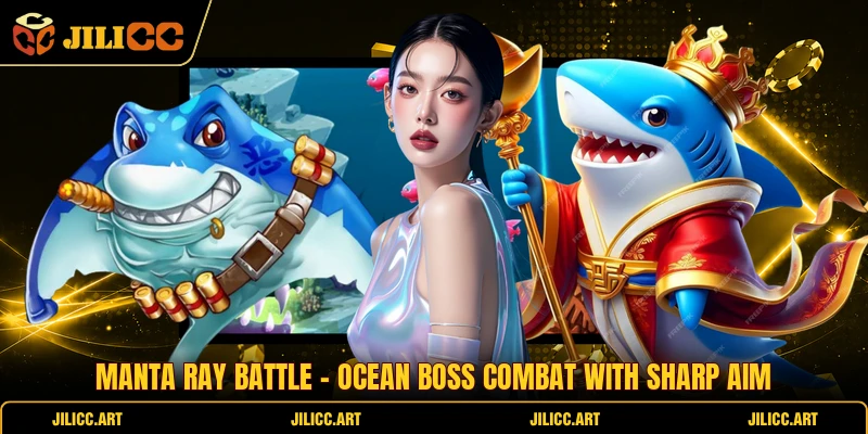 Manta Ray Battle - Ocean Boss Combat With Sharp Aim