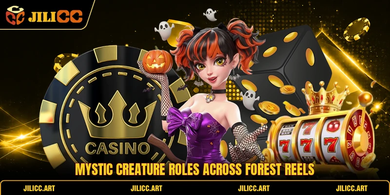 Mystic creature roles across forest reels