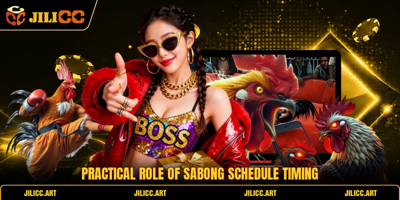 Practical role of Sabong Schedule timing