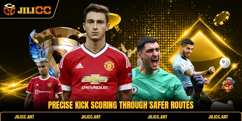 Precise kick scoring through safer routes
