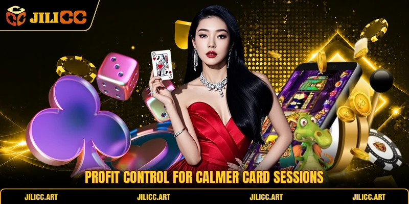 Profit control for calmer card sessions