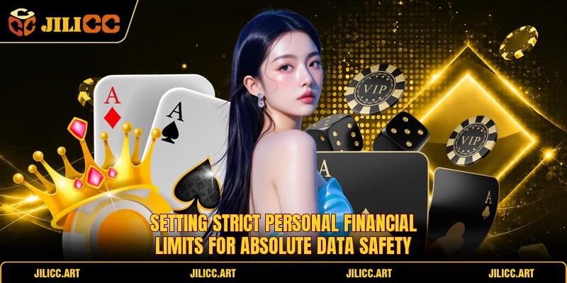 Setting strict personal financial limits for absolute data safety