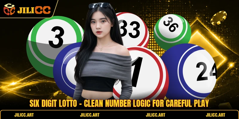 Six Digit Lotto - Clean Number Logic For Careful Play