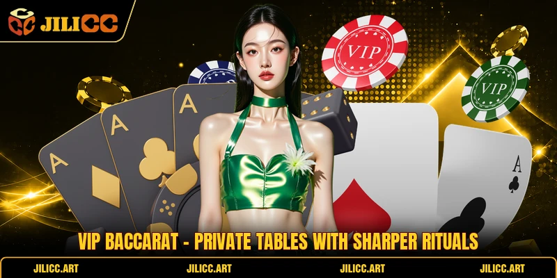 VIP Baccarat - Private Tables With Sharper Rituals